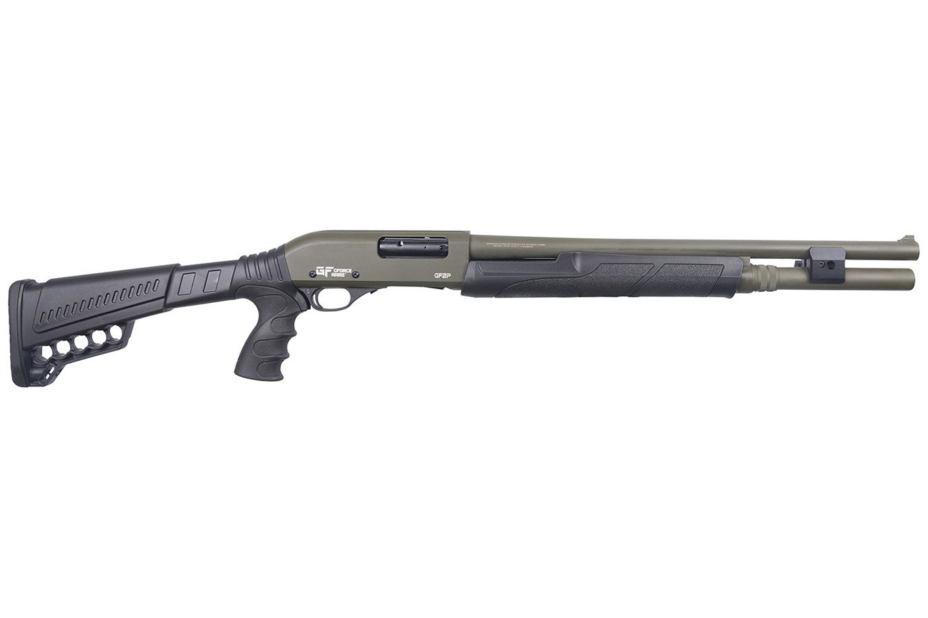 GForce GF2P 12 Gauge Pump Shotgun with 5rd Shell Carrier Stock 1 30