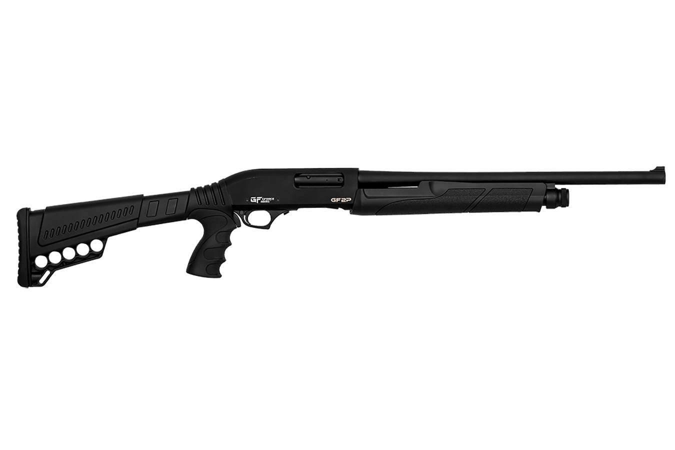 GForce GF2P 12 Gauge Pump Shotgun with 5rd Shell Carrier Stock 1 31